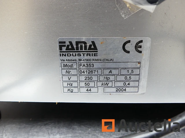 Snijmachine fama fa353 - afbeelding 3 van  9