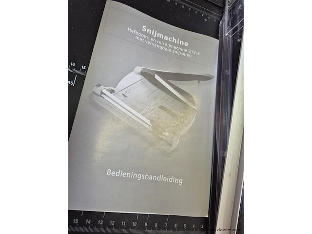 Snijmachine papier - afbeelding 2 van  3