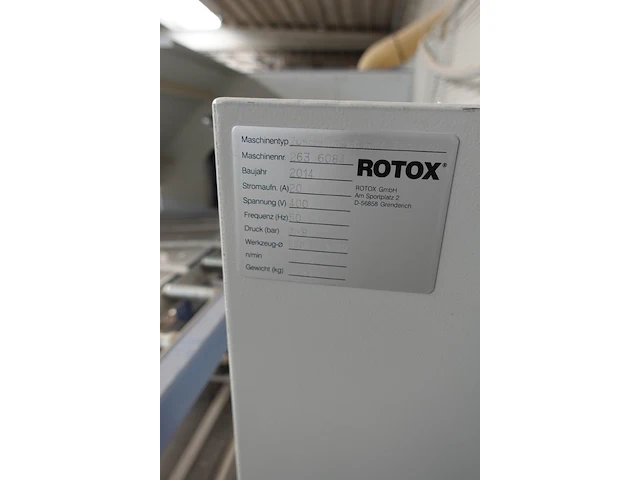Snijmachine rotox - afbeelding 7 van  9
