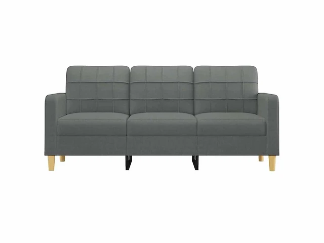 Sofa -3 zits - donkergrijze stof - afbeelding 4 van  8