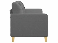 Sofa -3 zits - donkergrijze stof - afbeelding 5 van  8