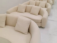 Sofa 230cm teddy beige - afbeelding 1 van  2