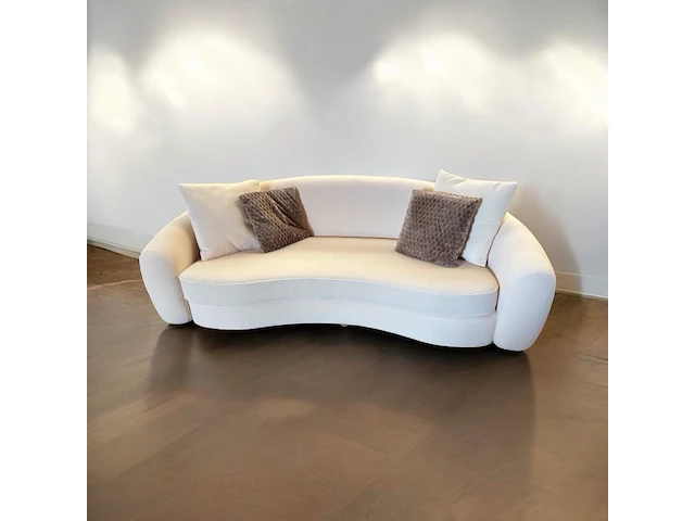 Sofa 230cm teddy beige - afbeelding 2 van  2
