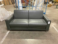 Sofabed lederen slaapbank - afbeelding 1 van  7