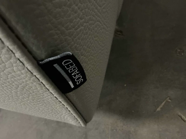 Sofabed lederen slaapbank - afbeelding 9 van  9