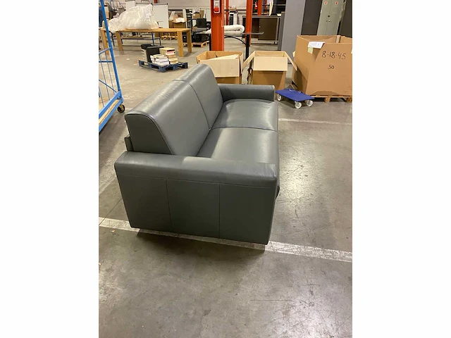 Sofabed lederen slaapbank - afbeelding 2 van  7