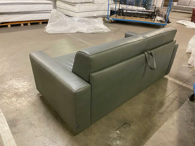 Sofabed lederen slaapbank - afbeelding 5 van  7