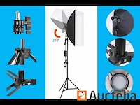 Softbox led verlichting kit, photo studio kit - afbeelding 2 van  6