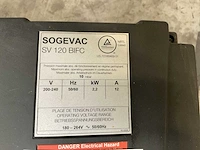 Sogevac sv 120 bifc vacuümpomp - afbeelding 8 van  8