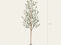 Soguyi kunstmatige olijfboom (150 cm) - afbeelding 2 van  4