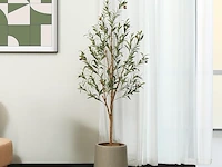 Soguyi kunstmatige olijfboom (150 cm) - afbeelding 1 van  4