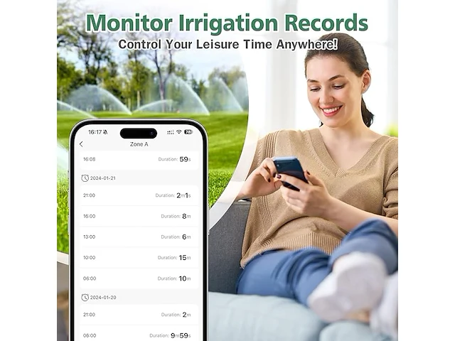 Soguyi smart wifi irrigatie controller - afbeelding 2 van  7