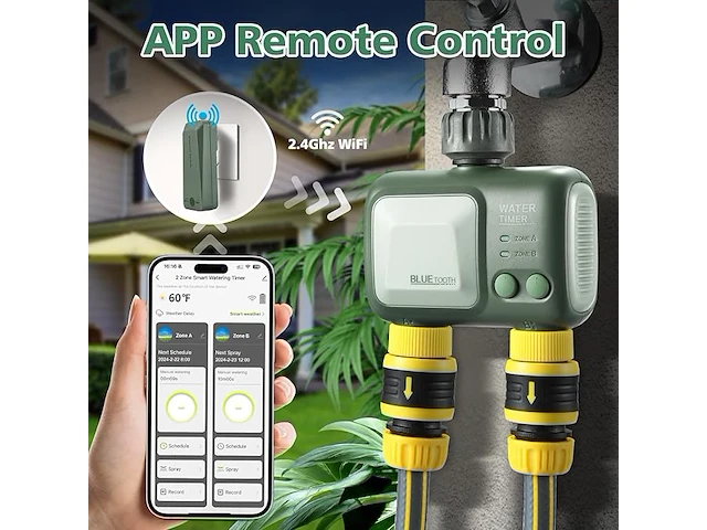 Soguyi smart wifi irrigatie controller - afbeelding 5 van  7