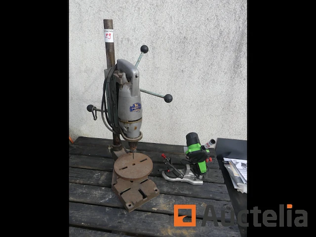 Sokkel boormachine + kettingzaag kettingslijper - afbeelding 8 van  10