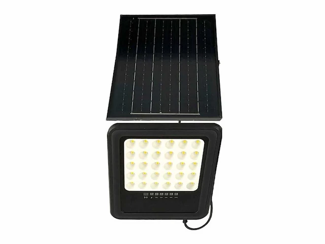 Solar 1000 lm led breedstraaler met remote (30x) - afbeelding 1 van  8