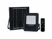 Solar 500 lumen led breedstraaler met remote (16x) - afbeelding 10 van  11