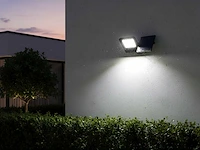 Solar 500 lumen led breedstraaler met remote (2x)
