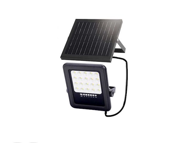 Solar 500 lumen led breedstraaler met remote (6x) - afbeelding 3 van  10