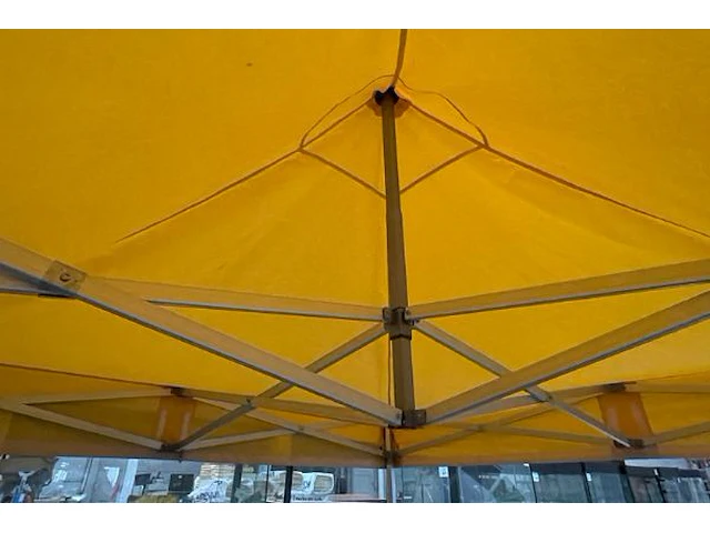 Solid green partytent - afbeelding 3 van  9
