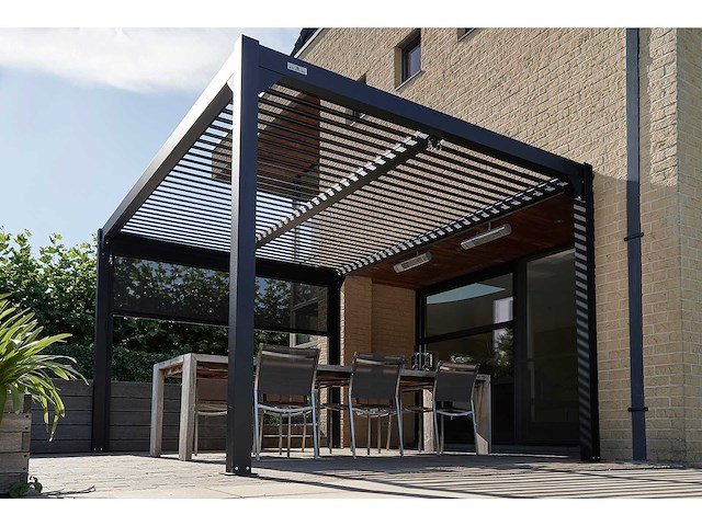 Solidcube - 3x4m - terrasoverkapping - terrace awning - afbeelding 1 van  9