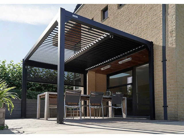 Solidcube - 3x4m - terrasoverkapping - afbeelding 2 van  9