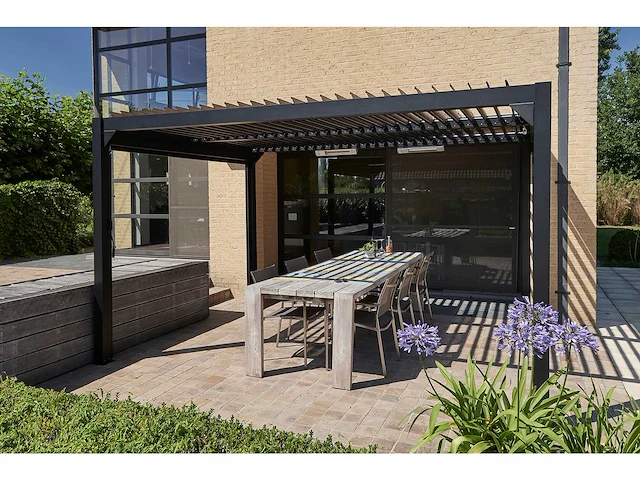 Solidcube - 4x4m - terrasoverkapping - afbeelding 4 van  9