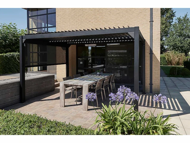 Solidcube - 4x4m - terrasoverkapping - afbeelding 5 van  9