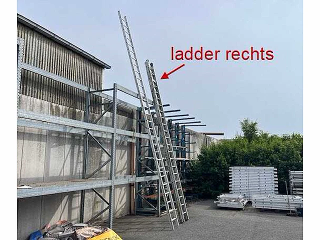 Solide - e22b - schuifladder touwbediend 2x22 sporten - afbeelding 1 van  4