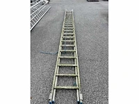Solide - e22b - schuifladder touwbediend 2x22 sporten - afbeelding 2 van  4