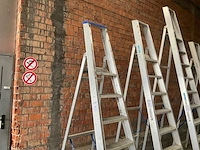 Solide aluminium trapladder - afbeelding 3 van  3