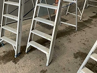 Solide aluminium trapladder - afbeelding 2 van  3