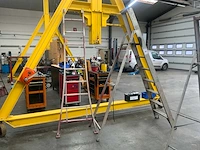 Solide aluminium trapladder - afbeelding 1 van  3