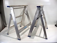 Solide schraag aluminium (x2) - afbeelding 1 van  3