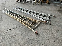 Solide schuifladder (2x) - afbeelding 1 van  4