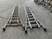 Solide schuifladder (2x) - afbeelding 2 van  4