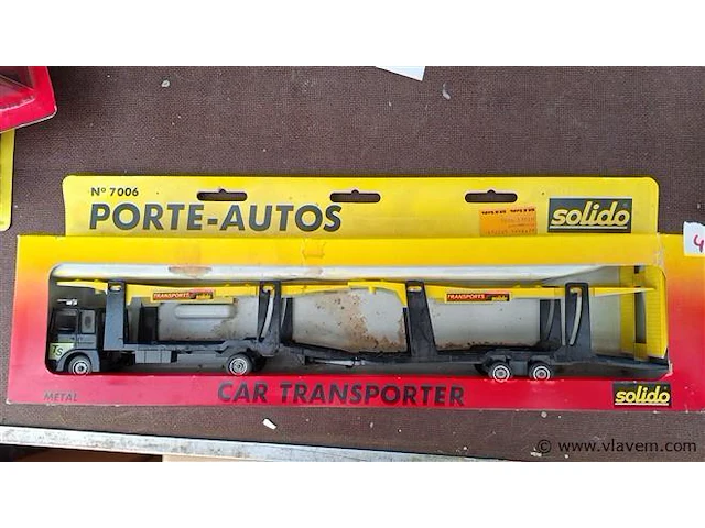 Solido n 7006 car transporter - afbeelding 1 van  5