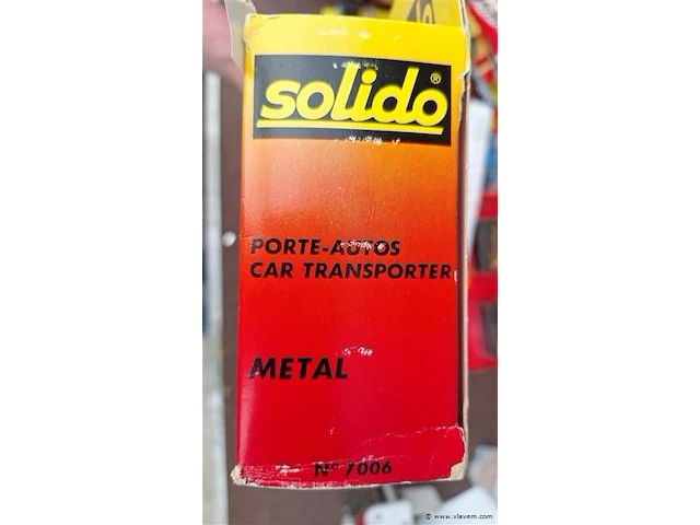 Solido n 7006 car transporter - afbeelding 3 van  5