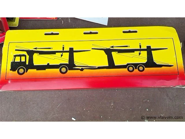 Solido n 7006 car transporter - afbeelding 4 van  5