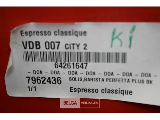 Solis barista perfetta plus bk klassieke espresso - afbeelding 4 van  4