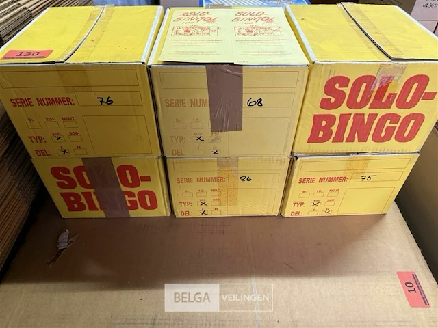 Solo bingo - afbeelding 1 van  2