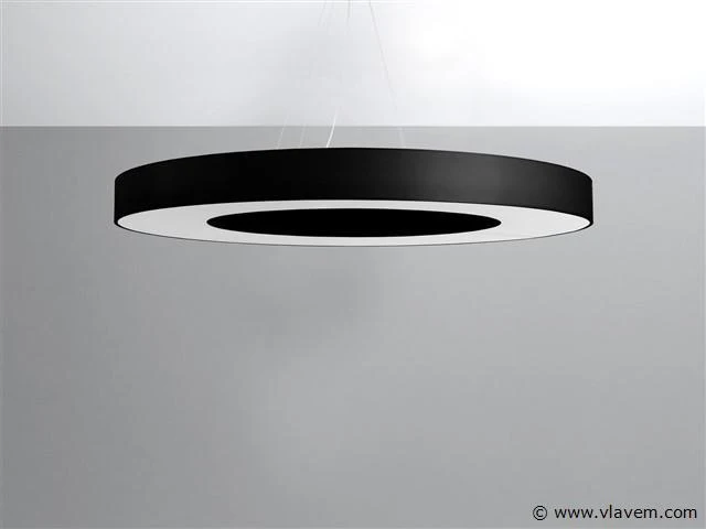 Solo hailey 50 slim design pendelarmatuur, zwart - afbeelding 5 van  5