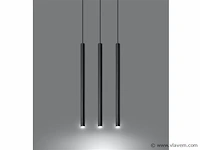 Solo tube slim 3.0 design hanglamp zwart - afbeelding 1 van  6