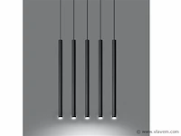 Solo tube slim 5.0 design hanglamp zwart - afbeelding 2 van  3
