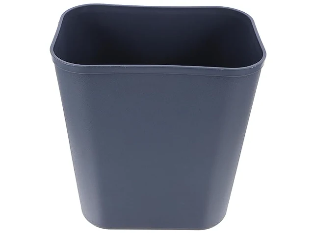 Solustre dikke vierkante prullenbak voor kantoor en keuken - afbeelding 1 van  3