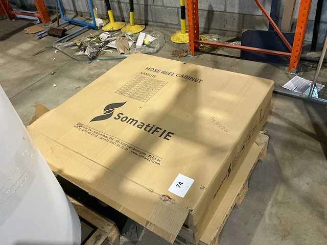 Somati fie sanilite brandslanghaspel kast - afbeelding 1 van  3