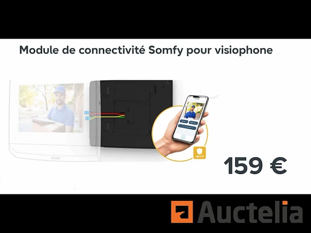 Somfy videofoon connectiviteitsmodule - afbeelding 1 van  1