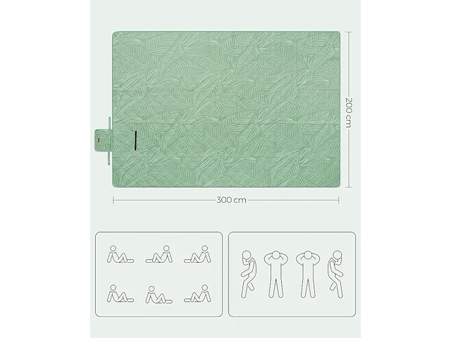 Songmics picknickdeken - afbeelding 4 van  4