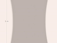 Songmics zonnezeil 3 x 5 m - afbeelding 2 van  3
