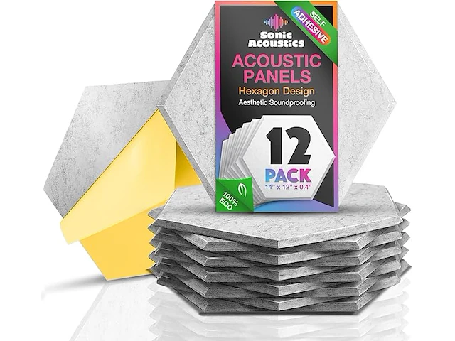 Sonic acoustics zelfklevende 12 pack - afbeelding 1 van  4