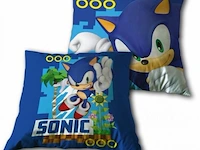 Sonic kussen gevuld 35*35cm